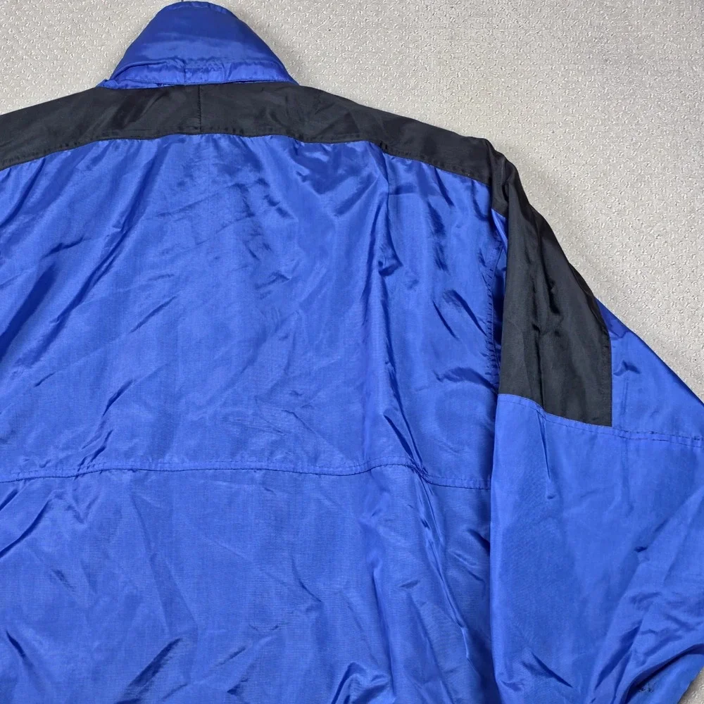 Vintage 90s Marlboro Unlimited Jacket Mens XXL‎ Windbreaker Color Block Packable